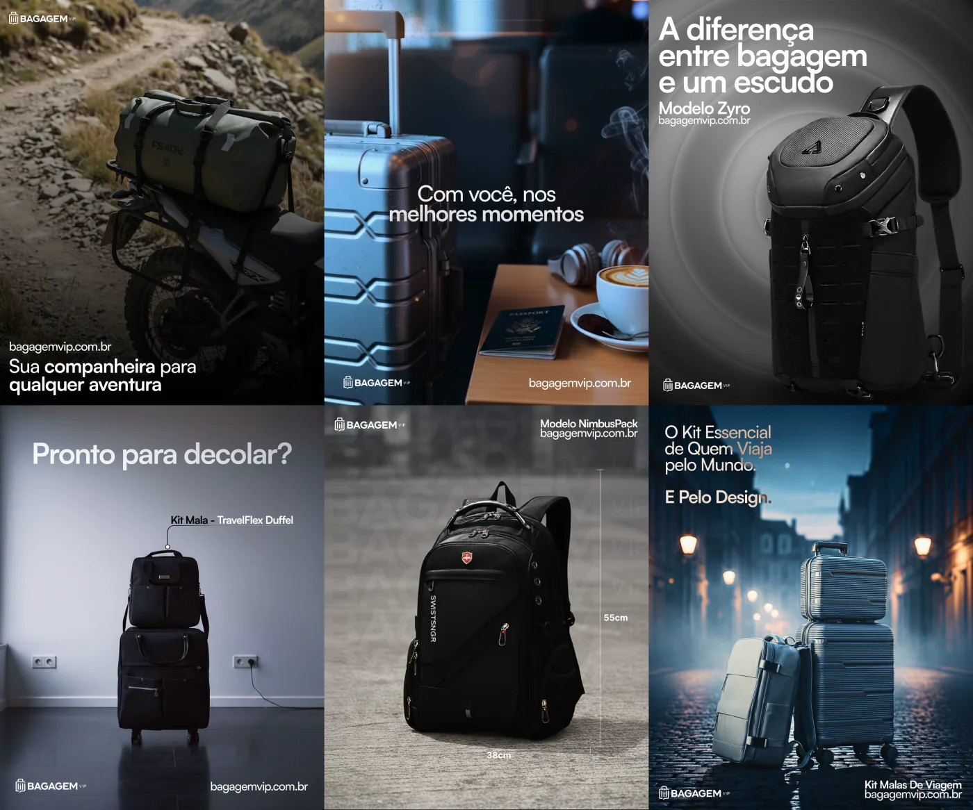 Bagagem VIP — material do projeto