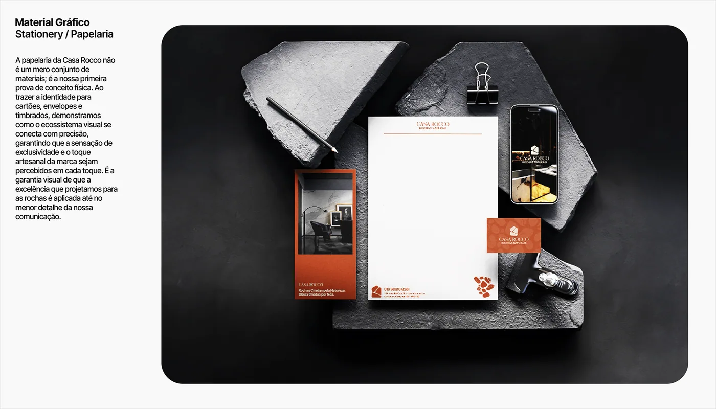 Casa Rocco — material do projeto