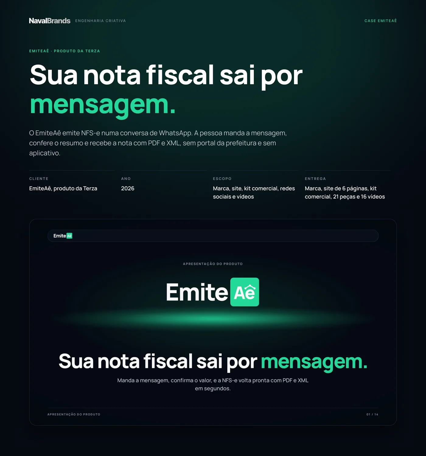 EmiteAê, abertura