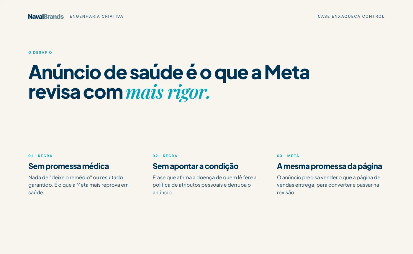 Enxaqueca Control, desafio