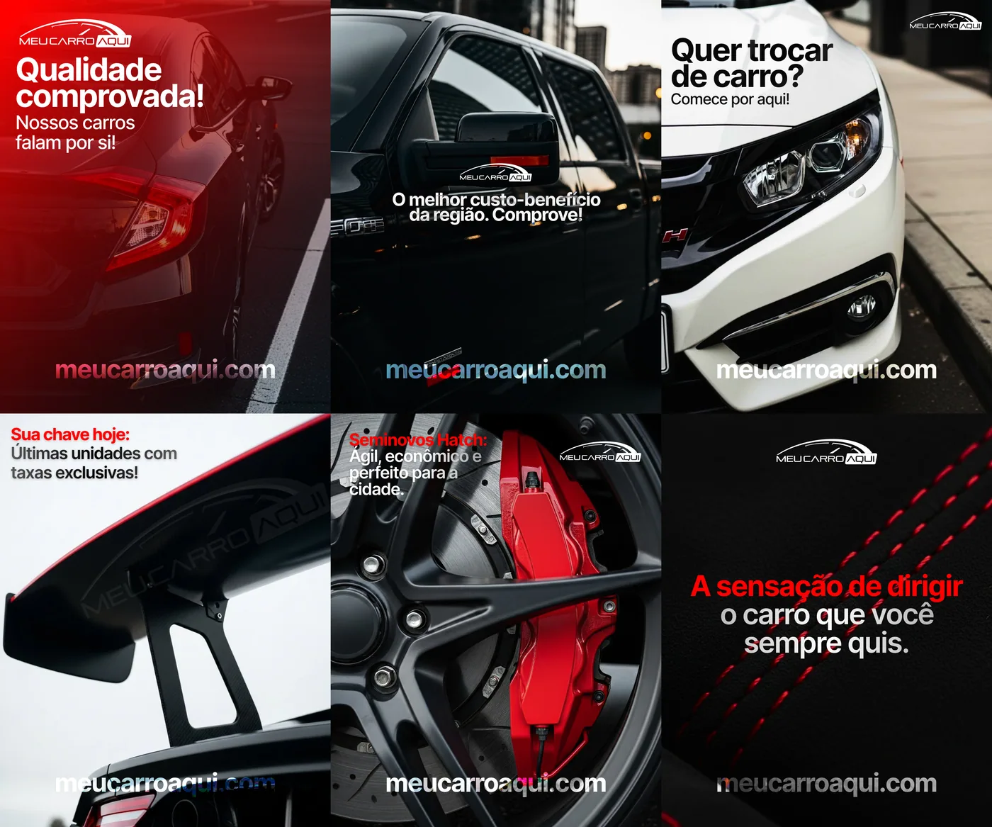 Meu Carro Aqui — material do projeto