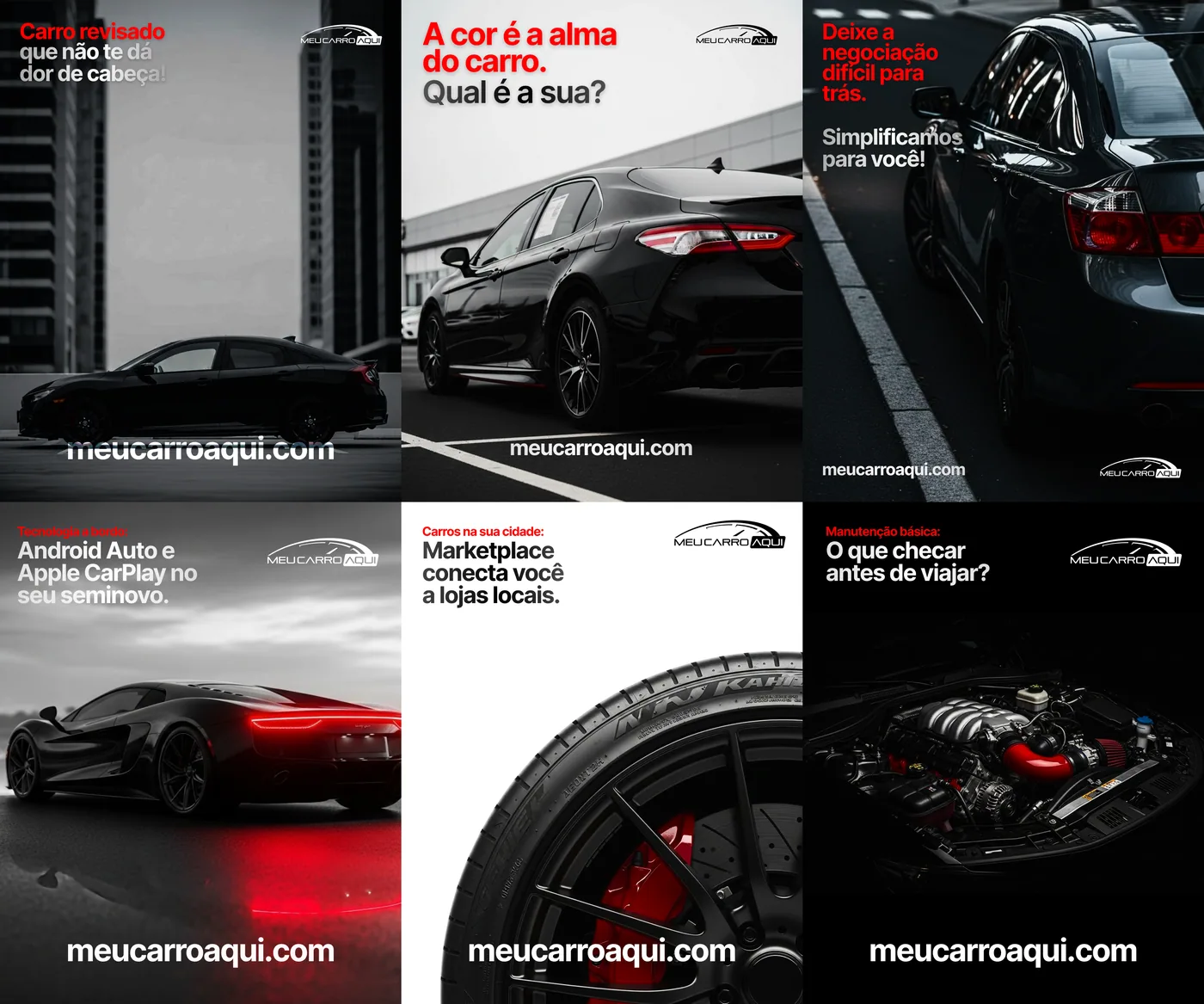 Meu Carro Aqui — material do projeto
