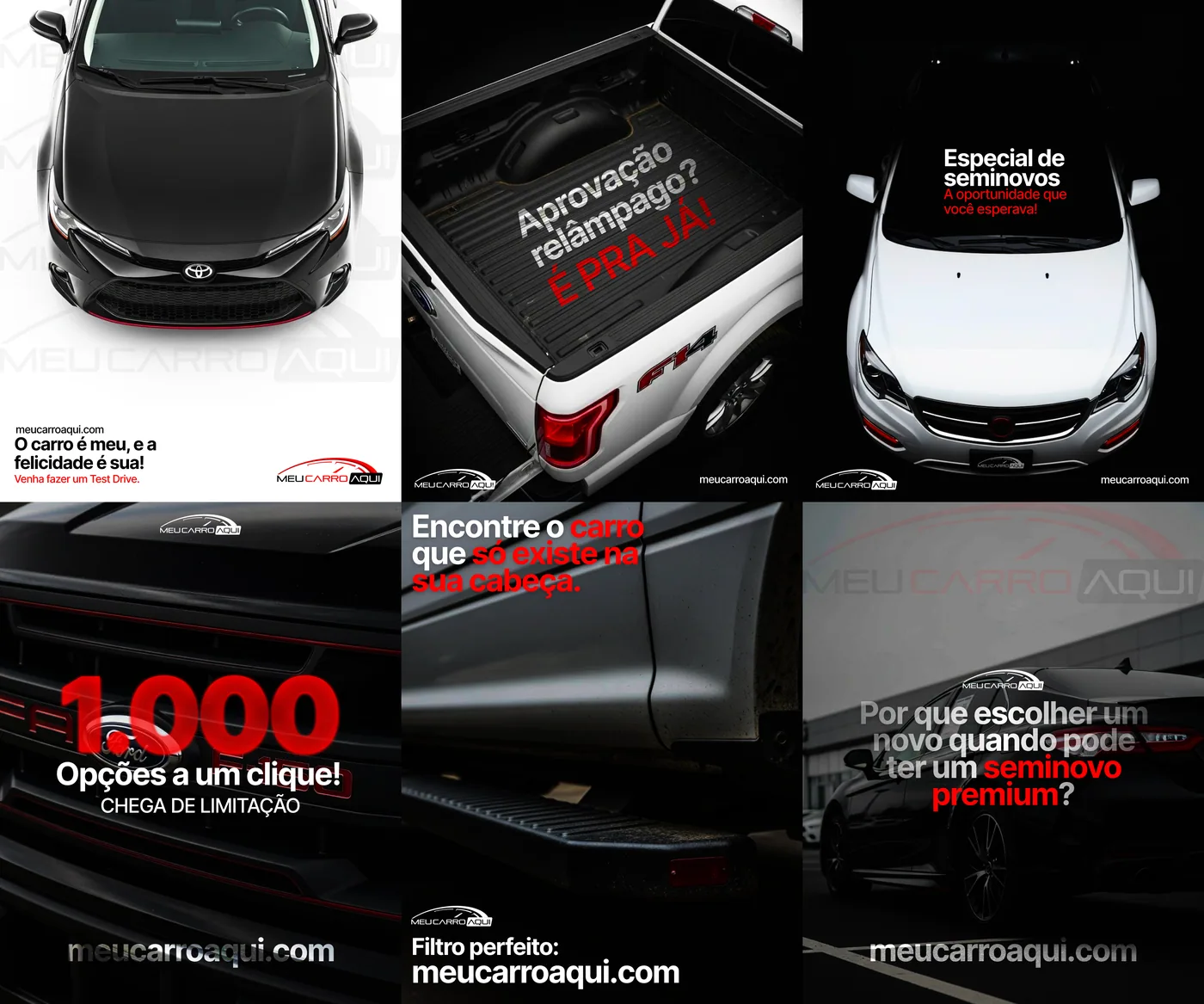 Meu Carro Aqui — material do projeto