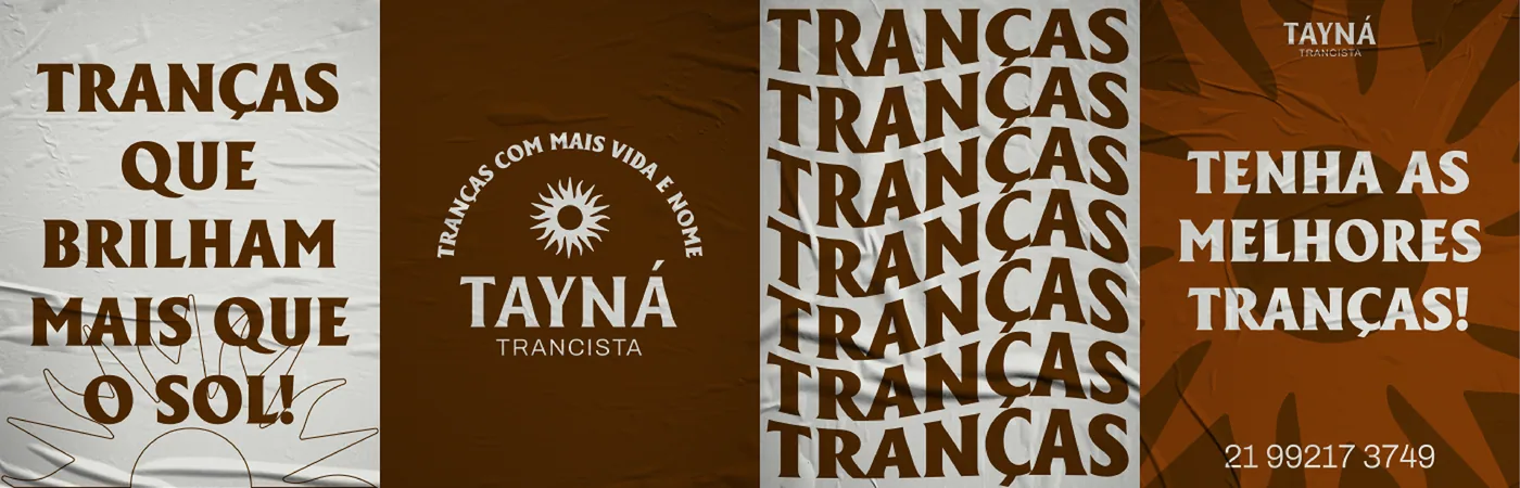 Tayná Trancista — material do projeto