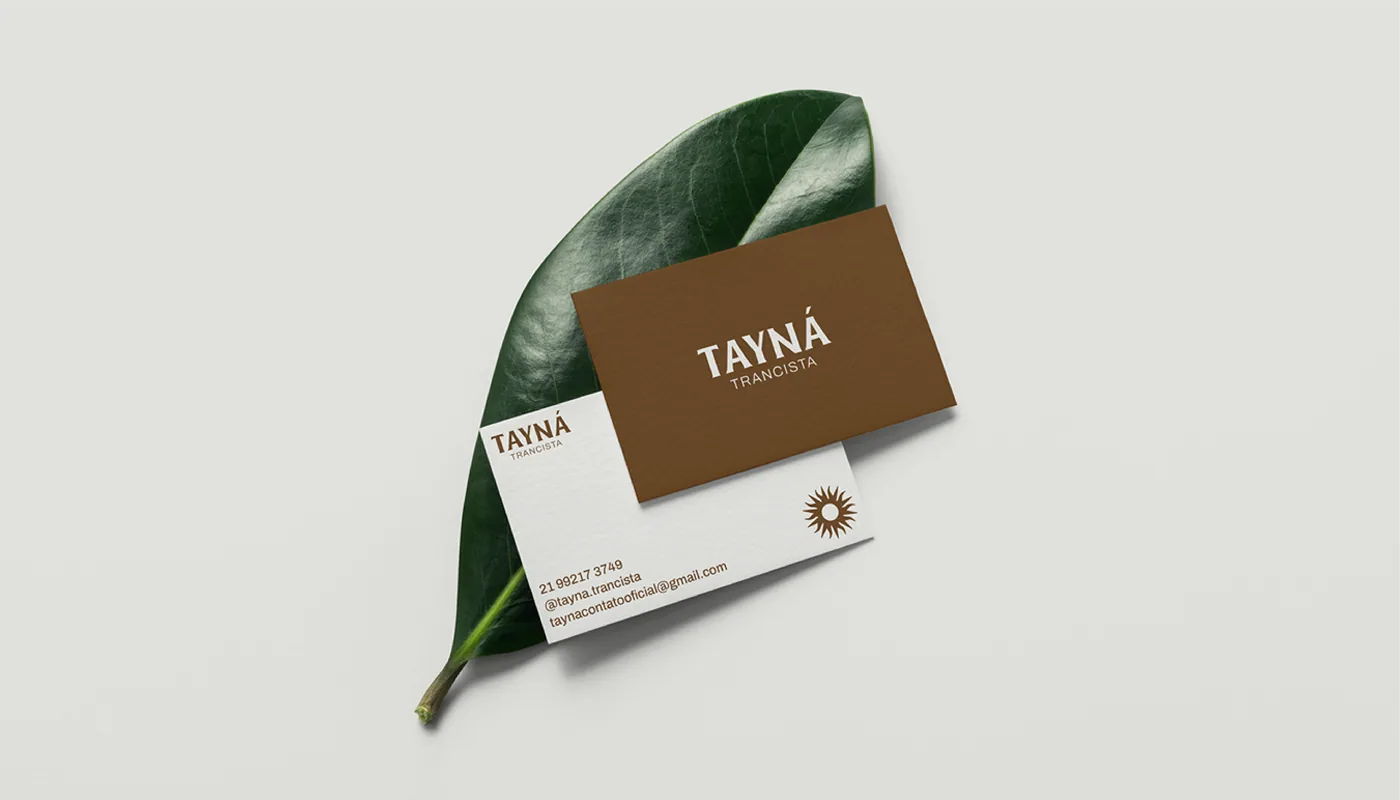 Tayná Trancista — material do projeto