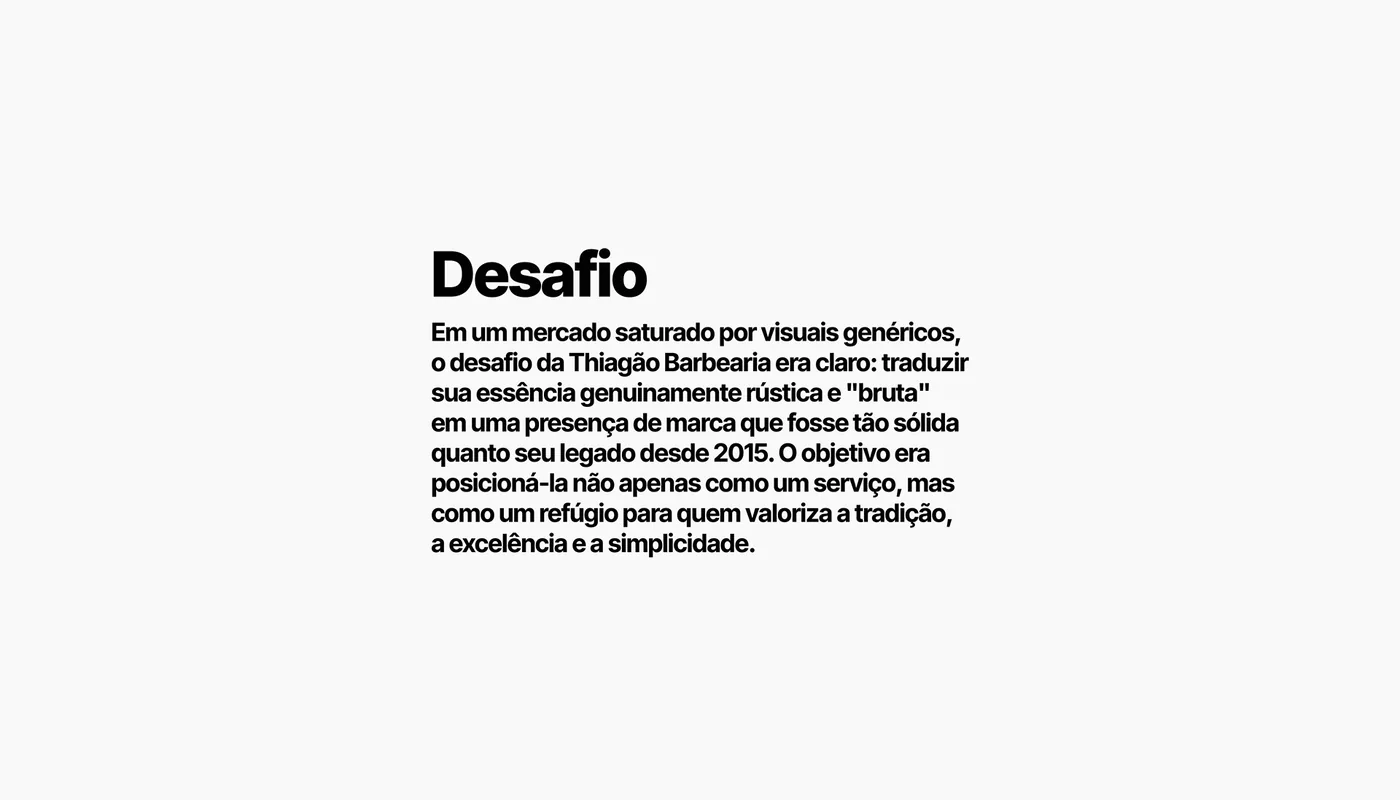 Thiagão Barbearia — material do projeto