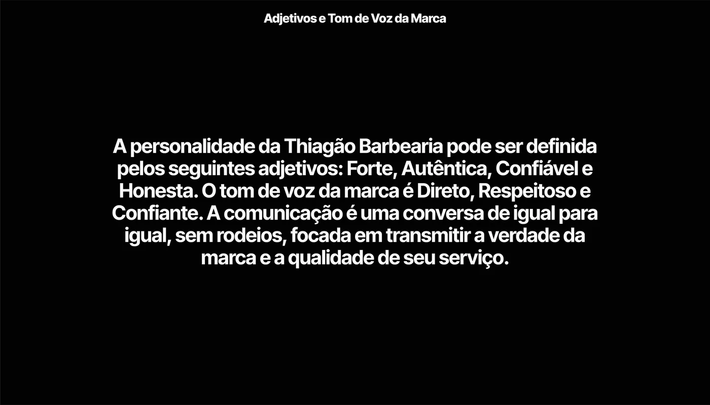 Thiagão Barbearia — material do projeto