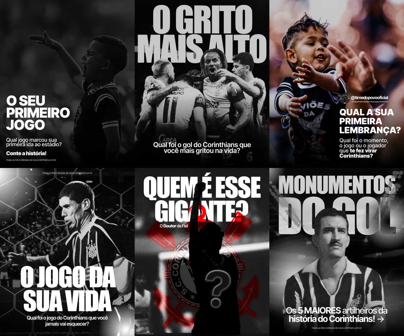 Time do Povo — material do projeto