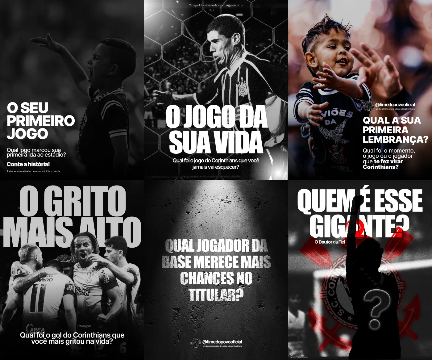 Time do Povo — material do projeto