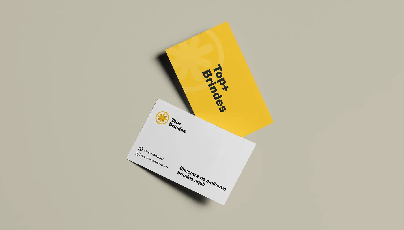 Top + Brindes — material do projeto