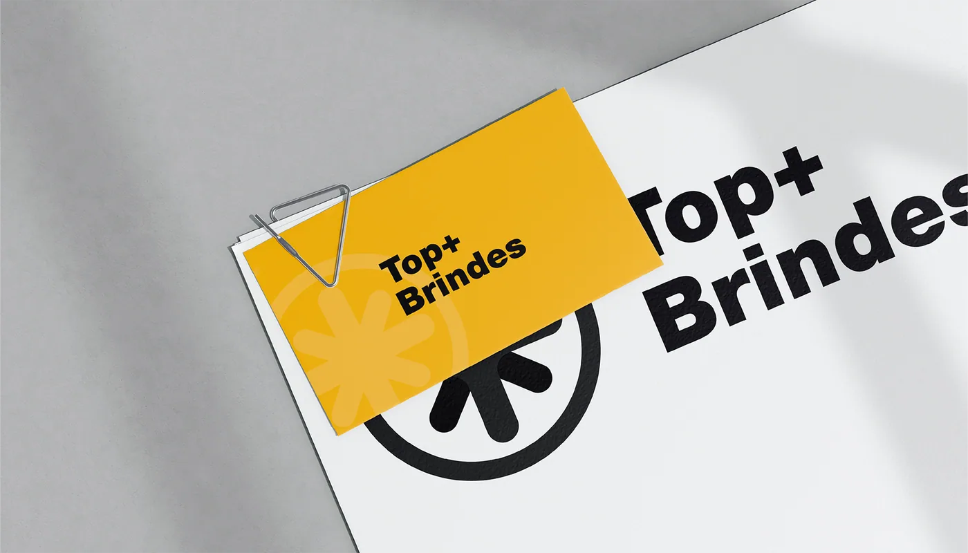 Top + Brindes — material do projeto