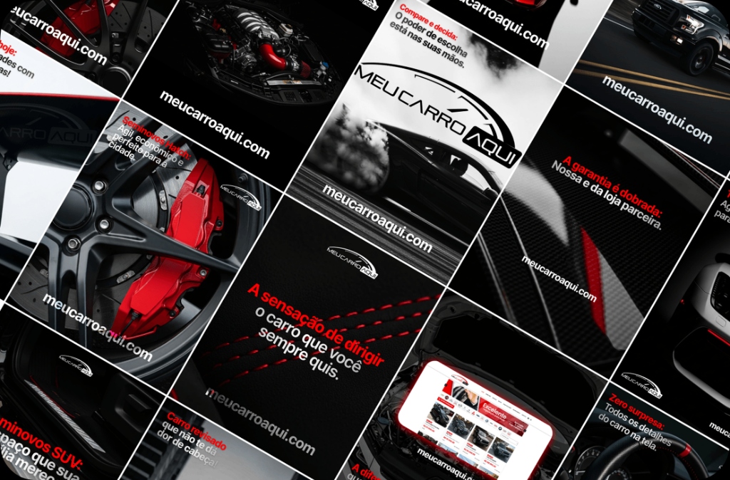 Meu Carro Aqui — Social Media